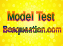 bcs model test