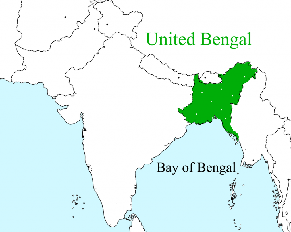 অবিভক্ত স্বাধীন বাংলা